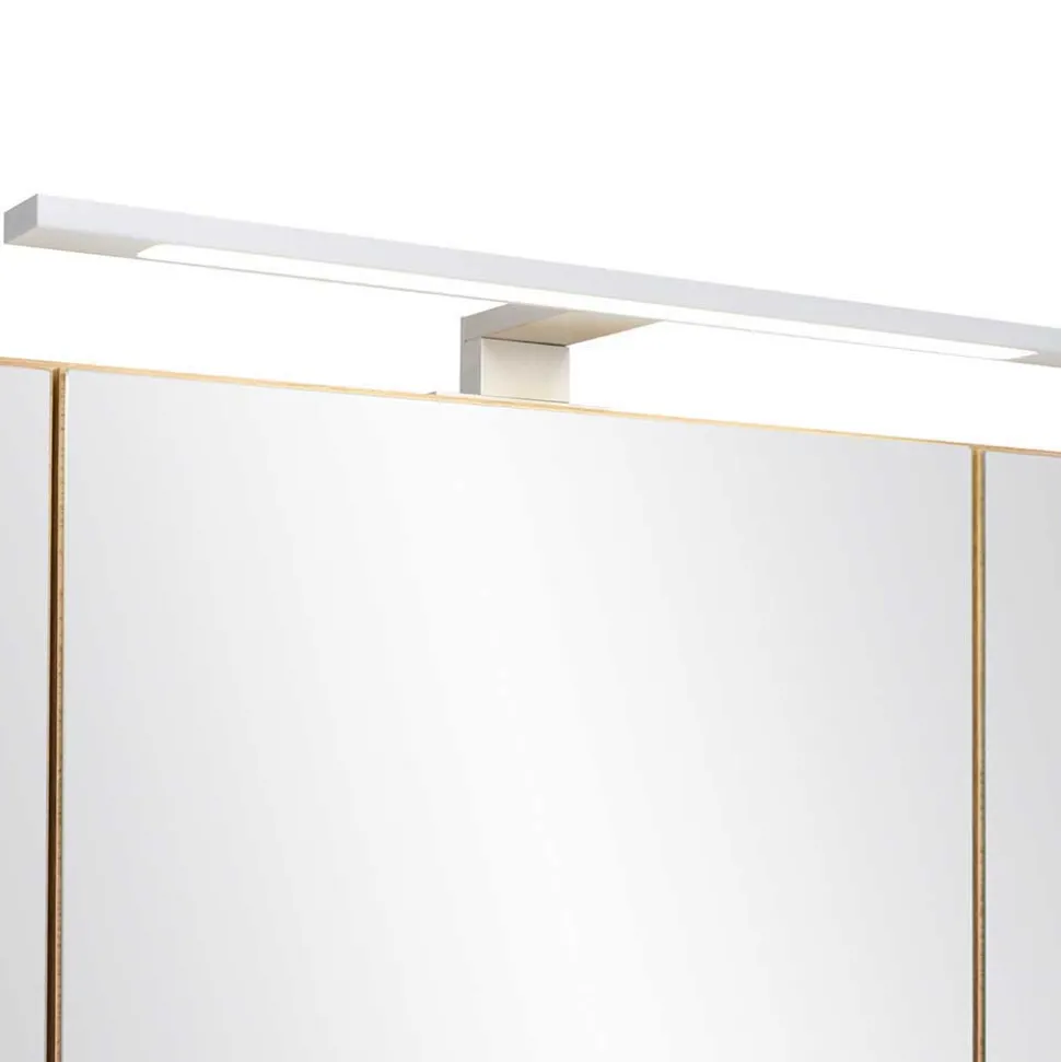 Bad Möbelset mit Baumkante Dekor - Tofias (dreiteilig)