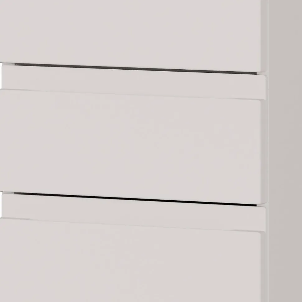 Bad Midischrank in Hellgrau - Dadra