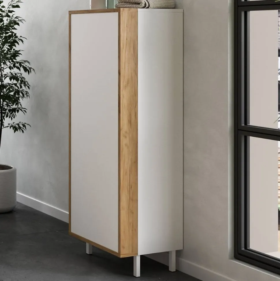 Bad Midischrank mit Ablagen in der Tür - Nadals