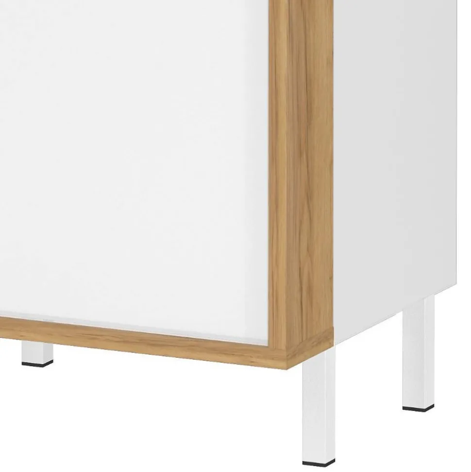 Bad Midischrank mit Ablagen in der Tür - Nadals