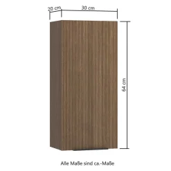 Bad mit Doppel-Waschplatz Möbelset - Ucaida (fünfteilig)