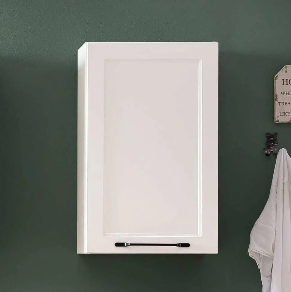 Bad Oberschrank in Weiß - Gyatso