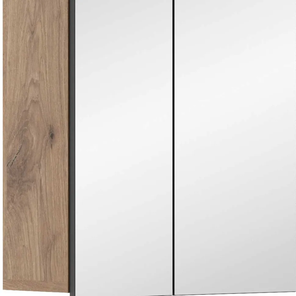 Bad Oberschrank mit Spiegeltüren 60 cm breit - Depart