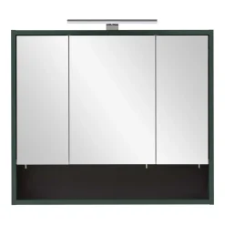 Bad Spiegelschrank in Dunkelgrün - Aqua