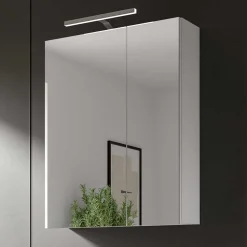 Bad Spiegelschrank mit asymmetrischen Türen - Vitablos