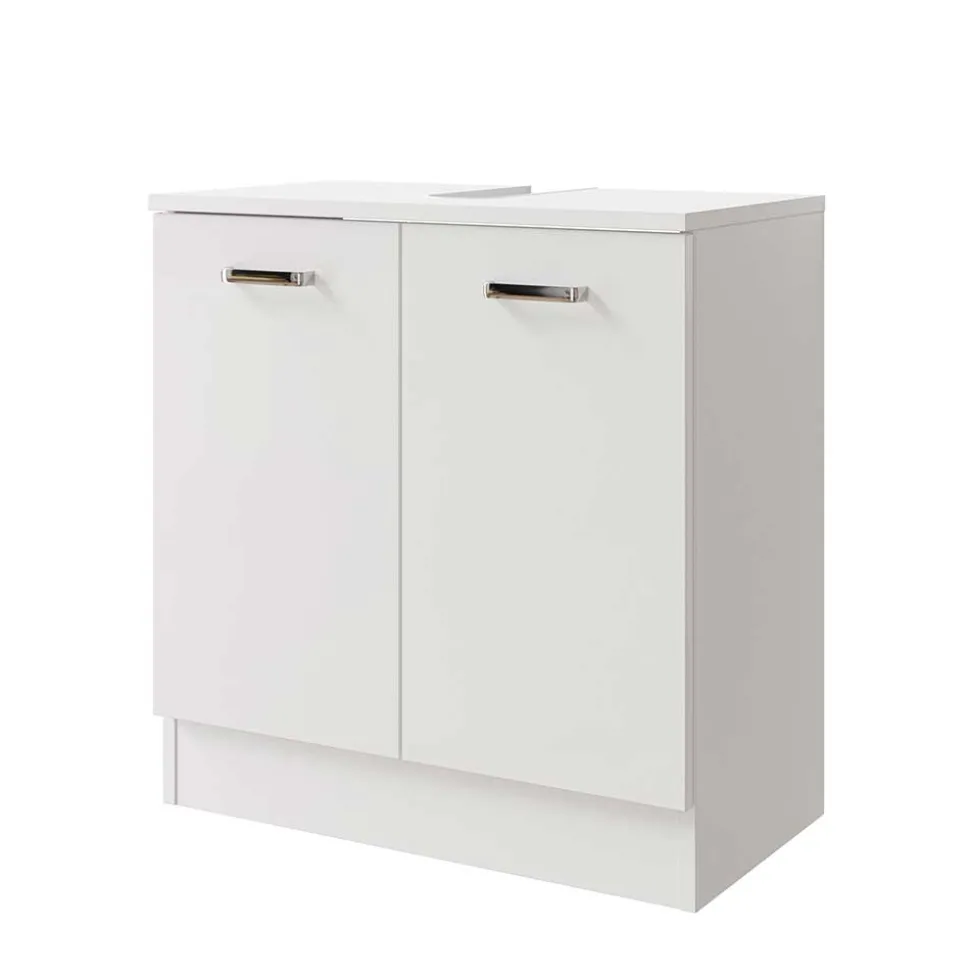 Bad Unterbeckenschrank in Weiß - Pretty