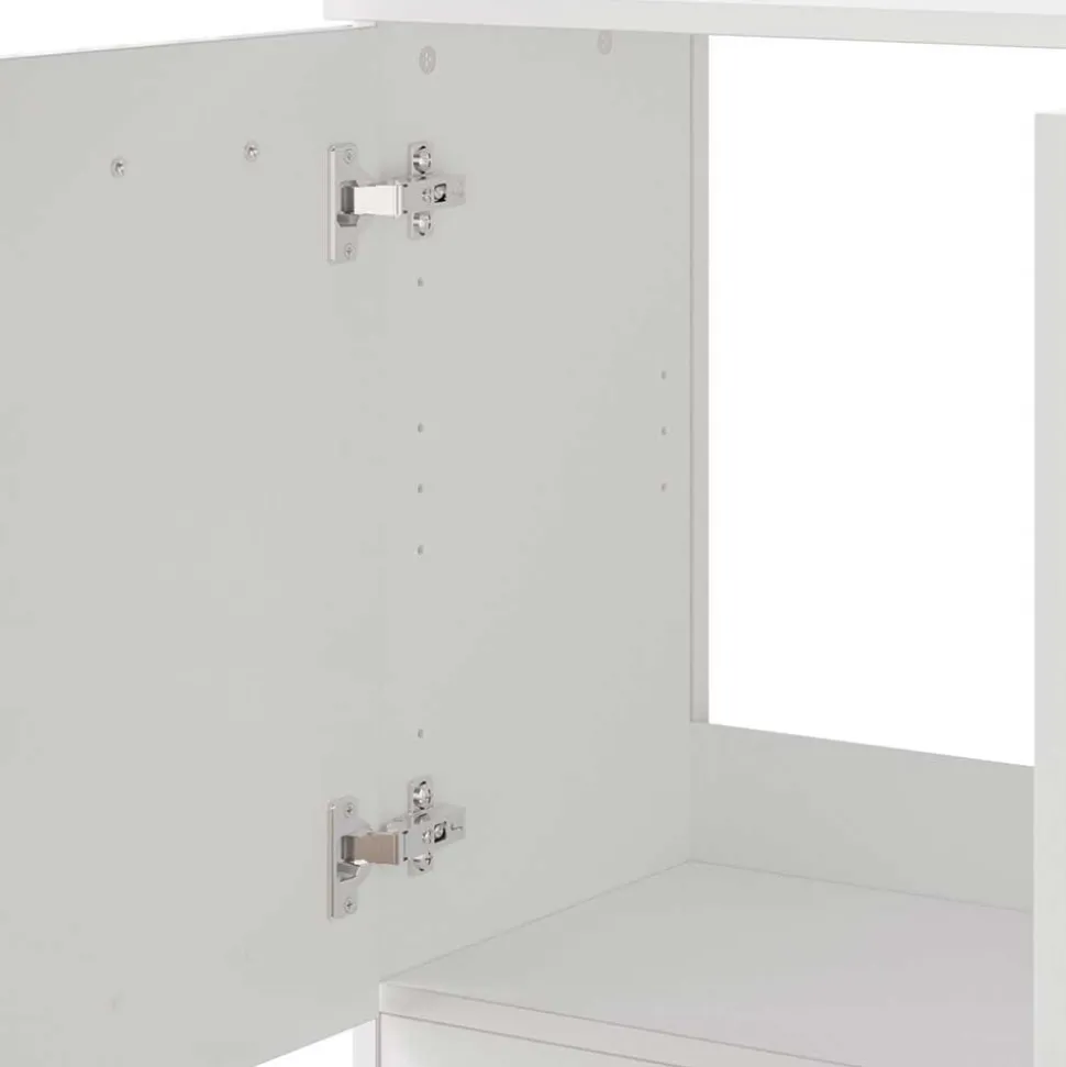 Bad Unterbeckenschrank in Weiß - Pretty