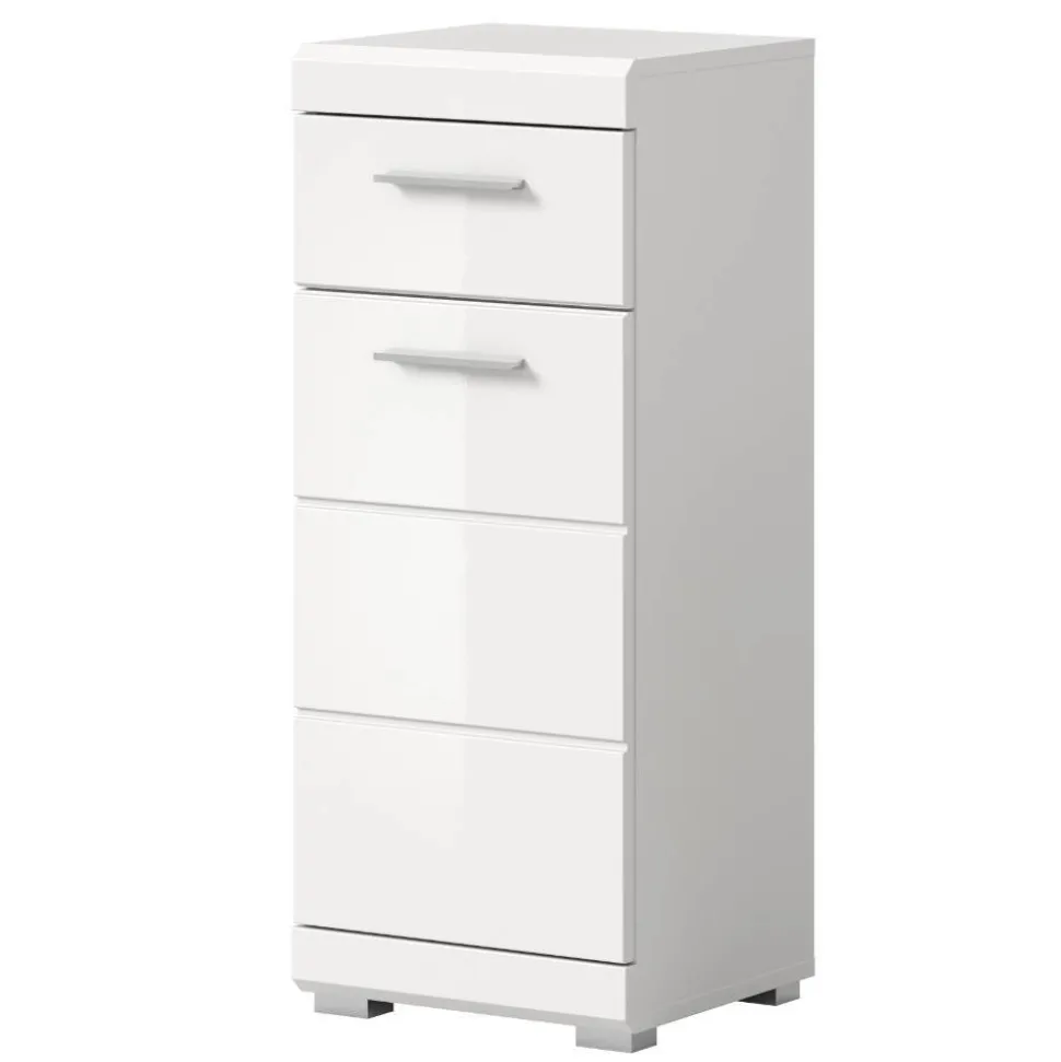 Bad Unterschrank in Weiß - Henriette