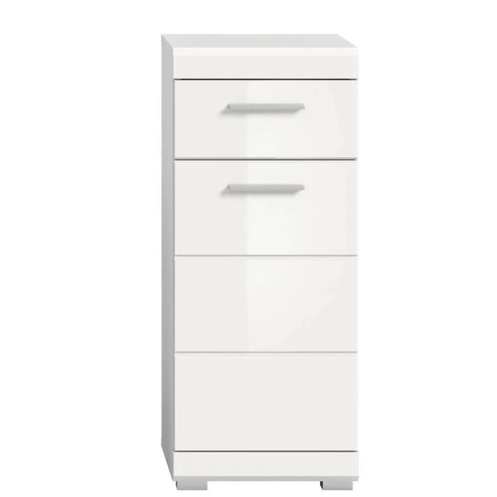 Bad Unterschrank in Weiß - Henriette