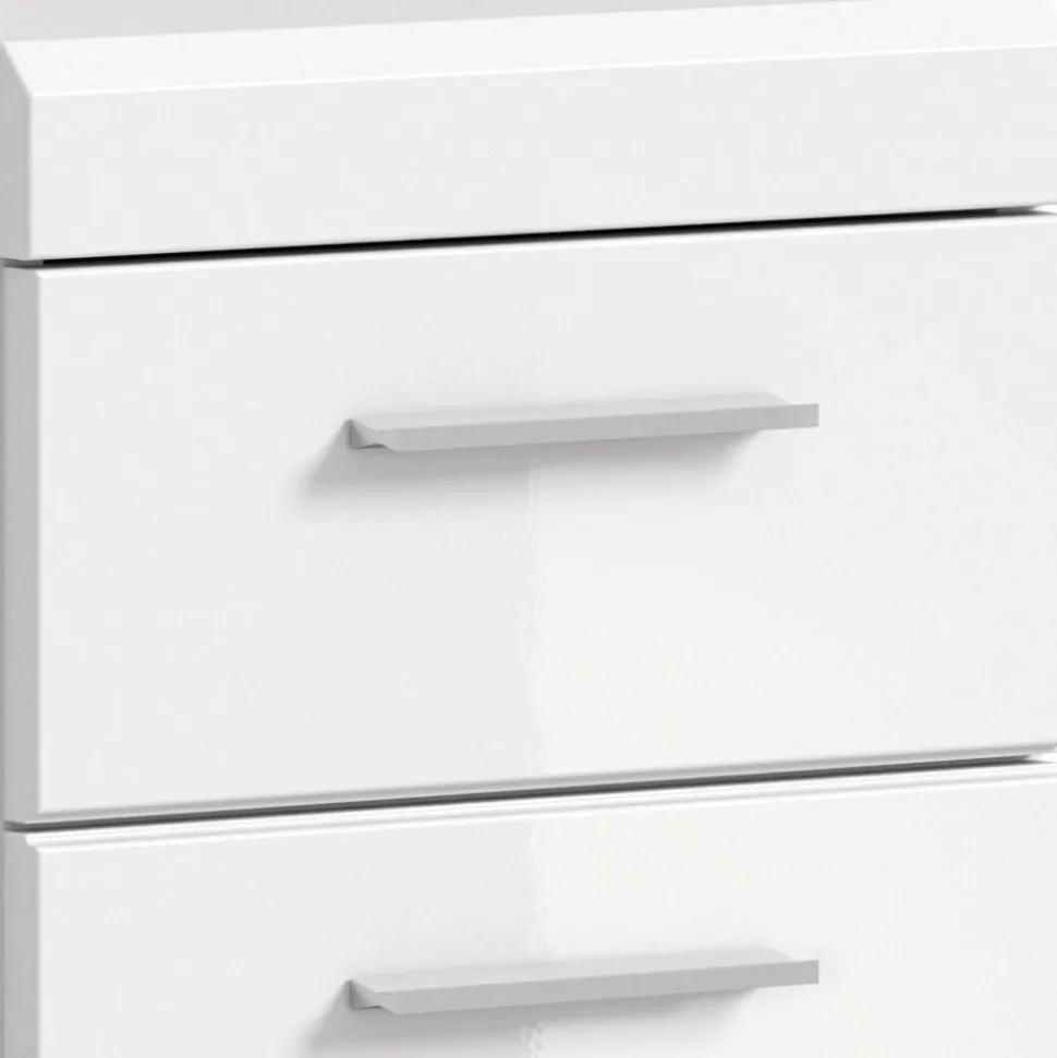 Bad Unterschrank in Weiß - Henriette