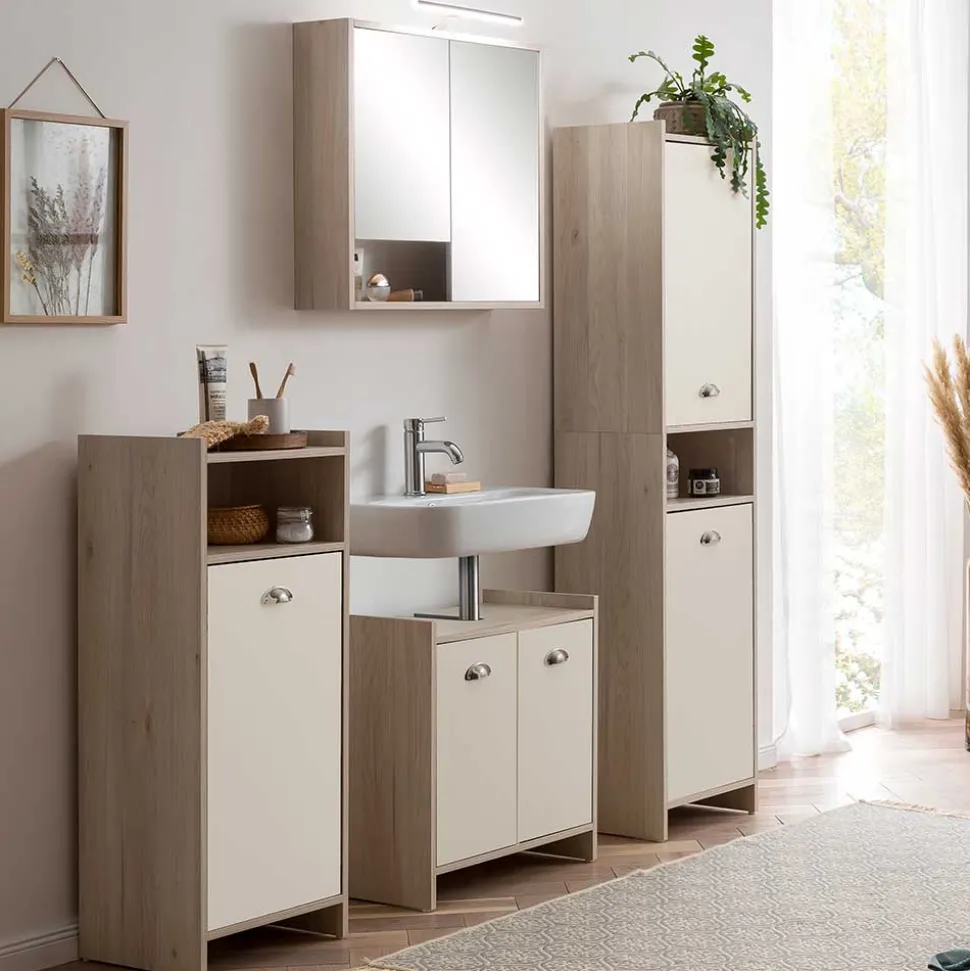 Bad Unterschrank mit Fach und Tür - Togban