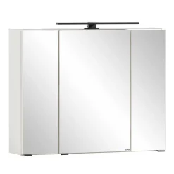 Bad Waschplatz Einrichtung in Weiß - Gyatso (dreiteilig)