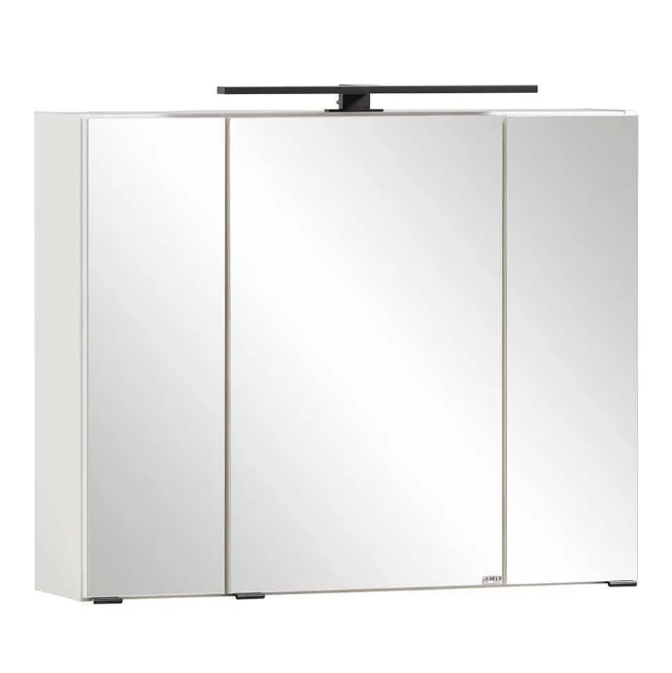 Bad Waschplatz Einrichtung in Weiß - Gyatso (dreiteilig)