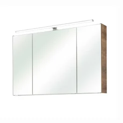 Bad Waschplatz in Eiche Dunkel - Miss X (zweiteilig)