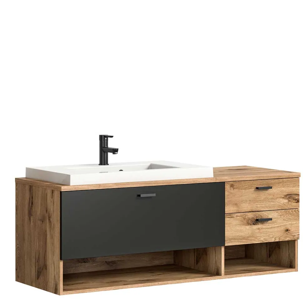 Bad Waschplatz Kombi hängend - Steikun (dreiteilig)