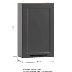 Bad Waschplatzmöbel und Oberschrank - Novelya (dreiteilig)