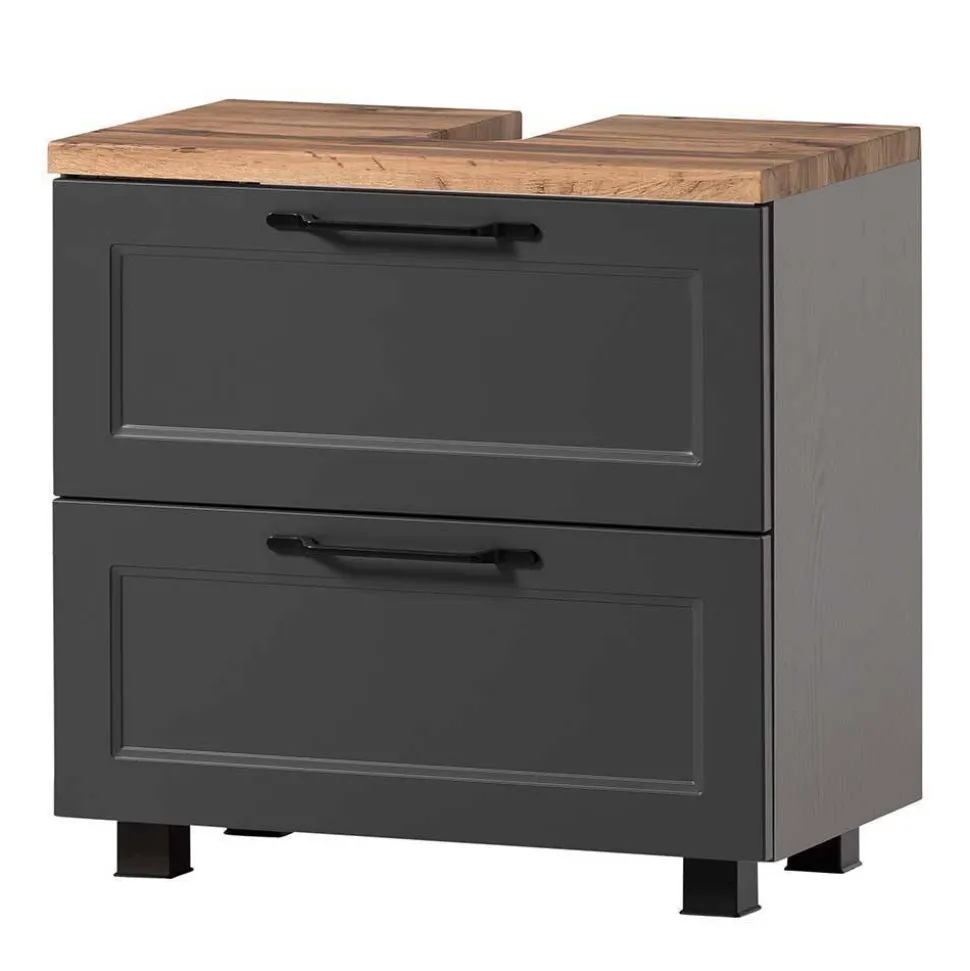 Bad Waschplatzmöbel und Oberschrank - Novelya (dreiteilig)