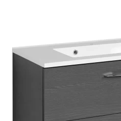 Bad Waschtisch in Grau - Juventuda