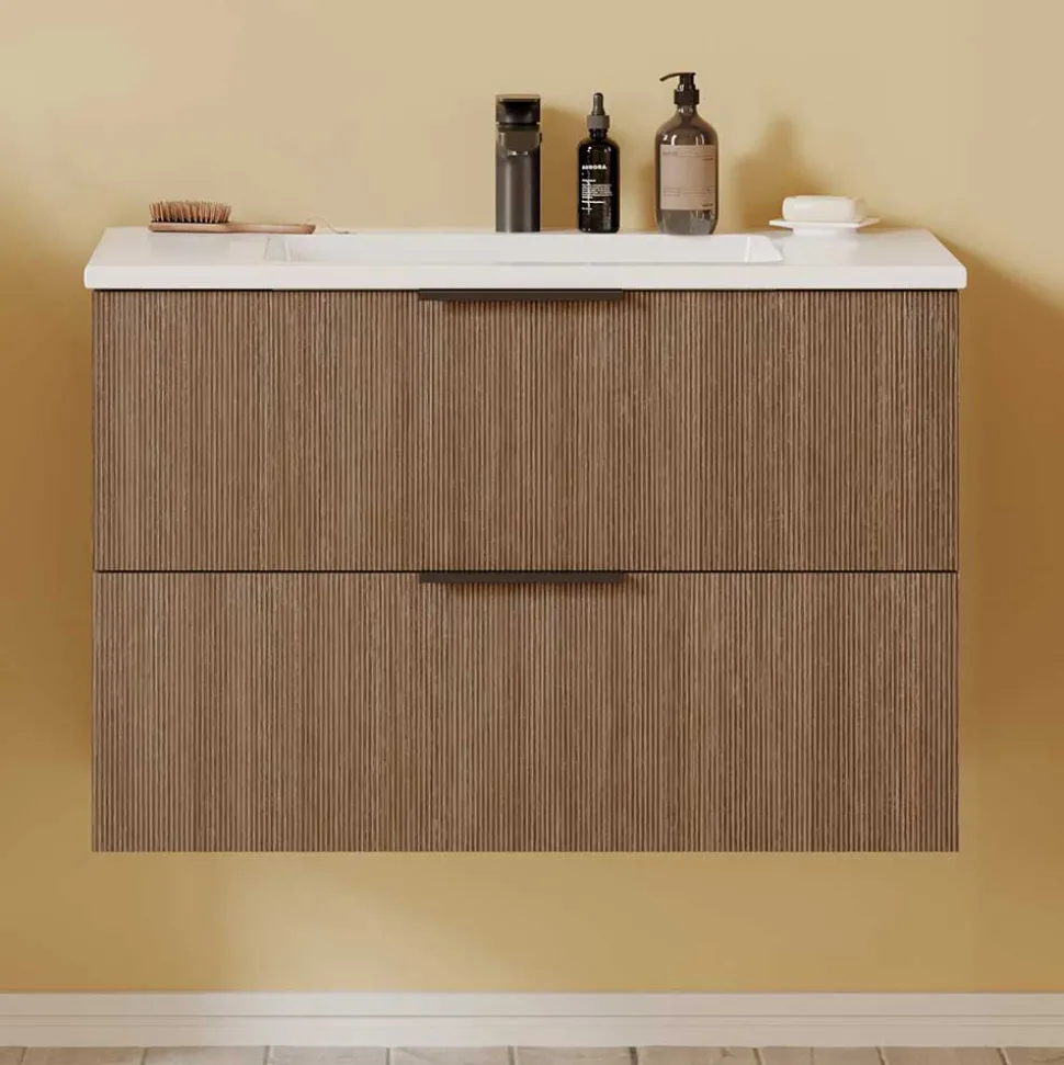 Bad Waschtisch mit Becken 80 cm breit - Ucaida