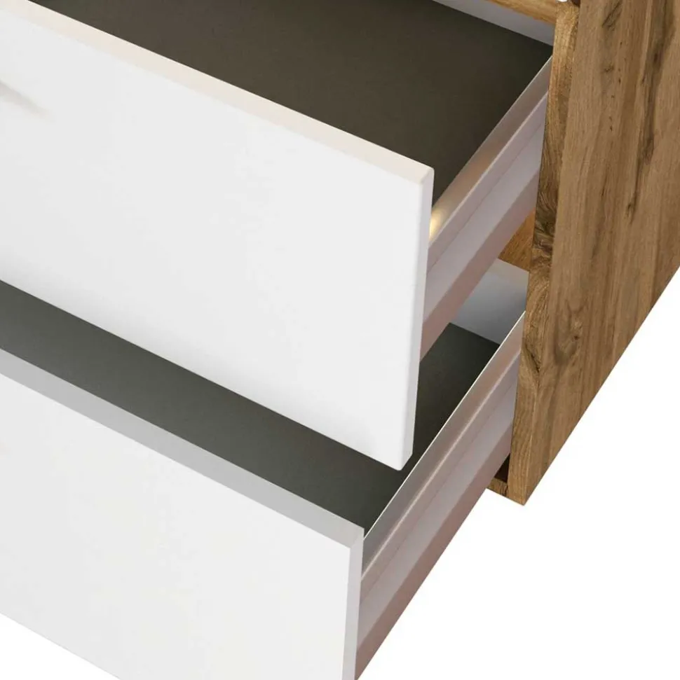 Bad Waschtisch mit Mineralgussbecken - Yazemina