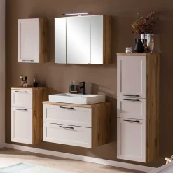 Bad Waschtischkonsole mit Becken - Trioto