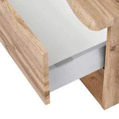 Badausstattung in Holzoptik Wildeiche - Tofias (vierteilig)