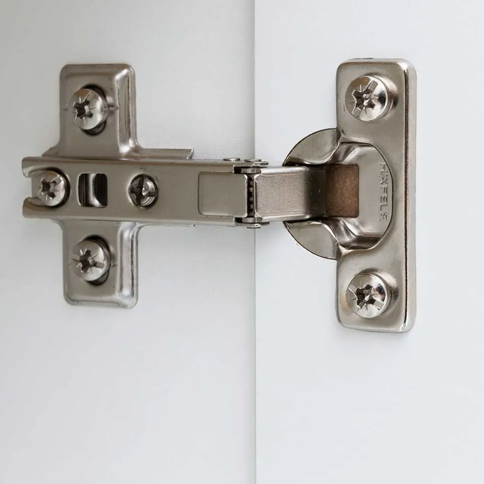 Badausstattung Möbel Set in Weiß - Skiranov (vierteilig)