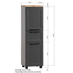 Badausstattung Möbelset modern - Novelya (vierteilig)