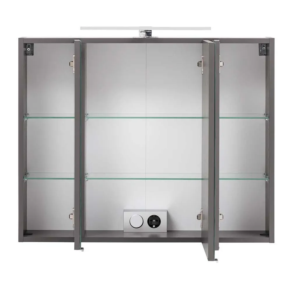 Badausstattung Möbelset zweifarbig - Vandija (vierteilig)