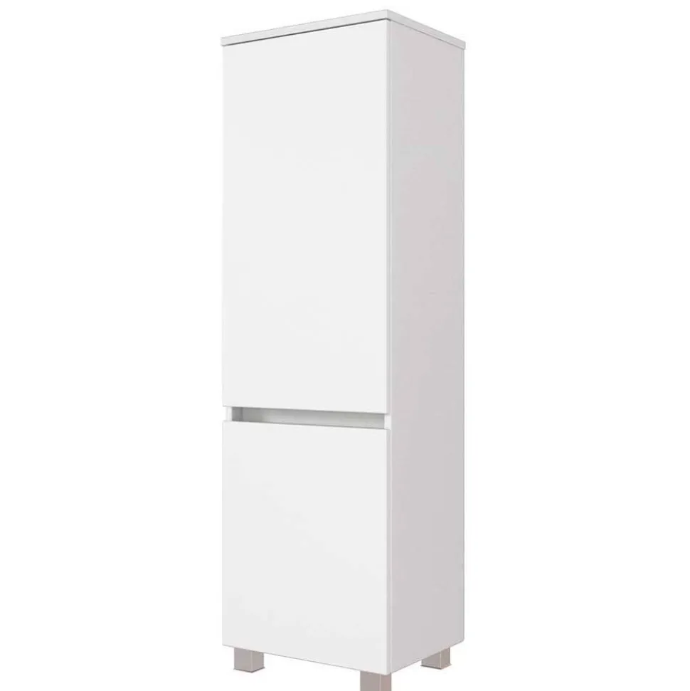 Badblock Badmöbel in Weiß - Mesciria (vierteilig)