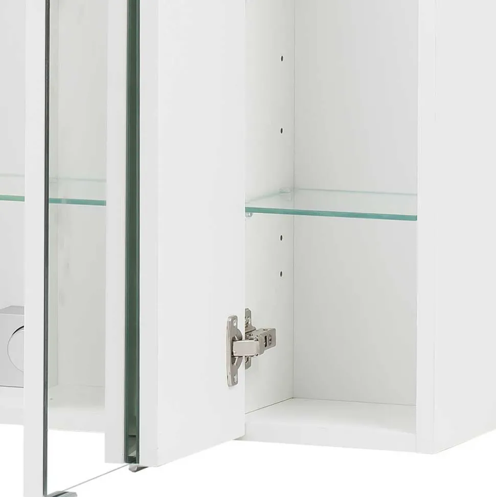 Badblock Badmöbel in Weiß - Mesciria (vierteilig)