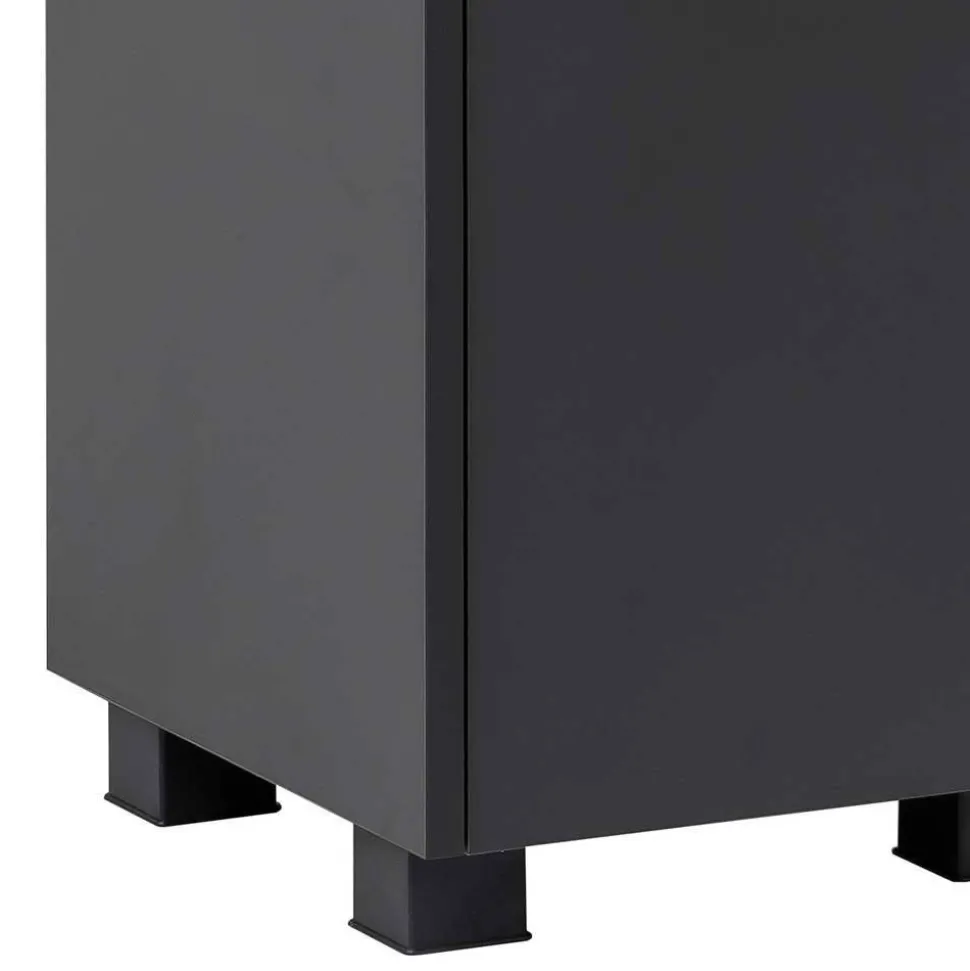 Badblock Möbel 119 cm breit - Marcius (vierteilig)