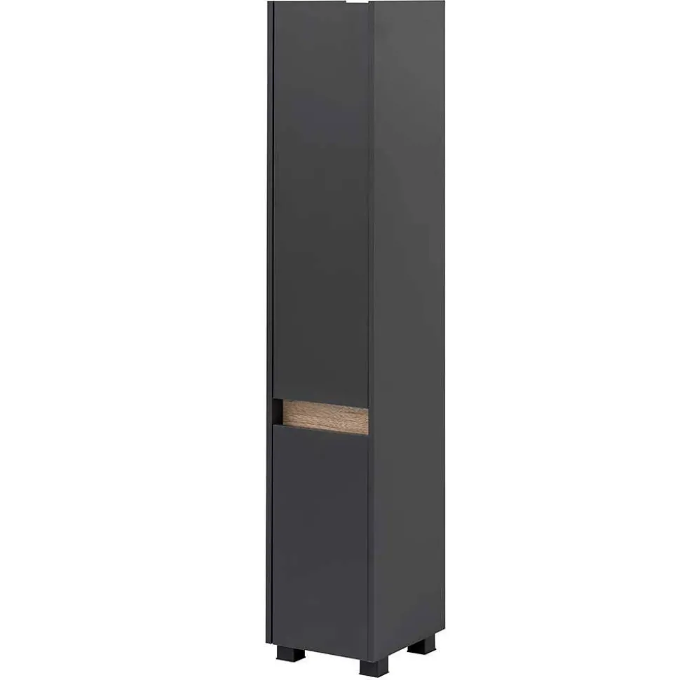 Badblock Möbel 119 cm breit - Marcius (vierteilig)