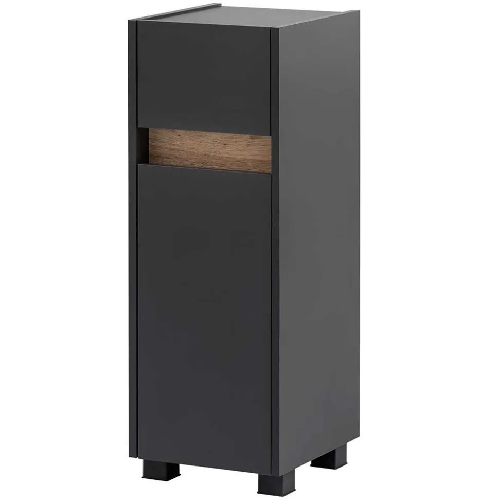 Badblock Möbel 119 cm breit - Marcius (vierteilig)