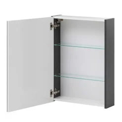 Badblock Möbel in Anthrazit - Marcius (dreiteilig)