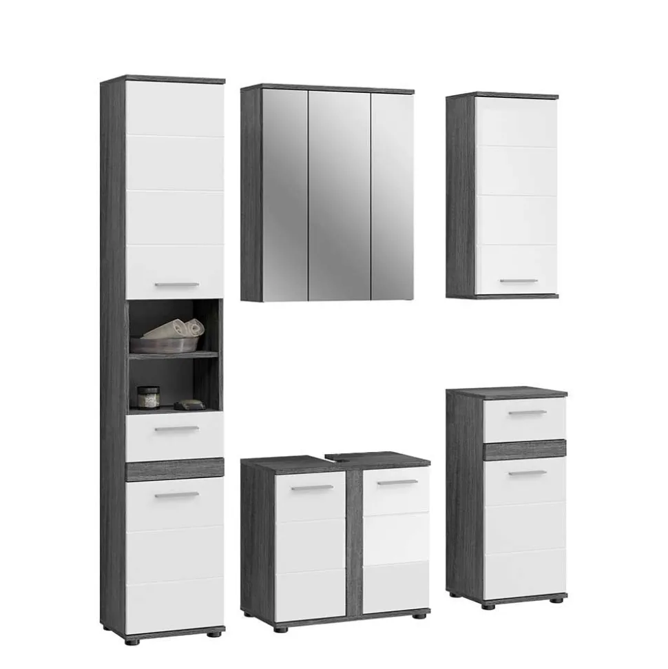 Badblock Möbel Kombination Set - Chapan (fünfteilig)