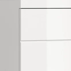 Badblock Möbelset in Weiß - Henriette (fünfteilig)