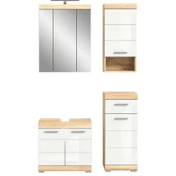 Badblock Möbelset modern - Calbanyara (dreiteilig)