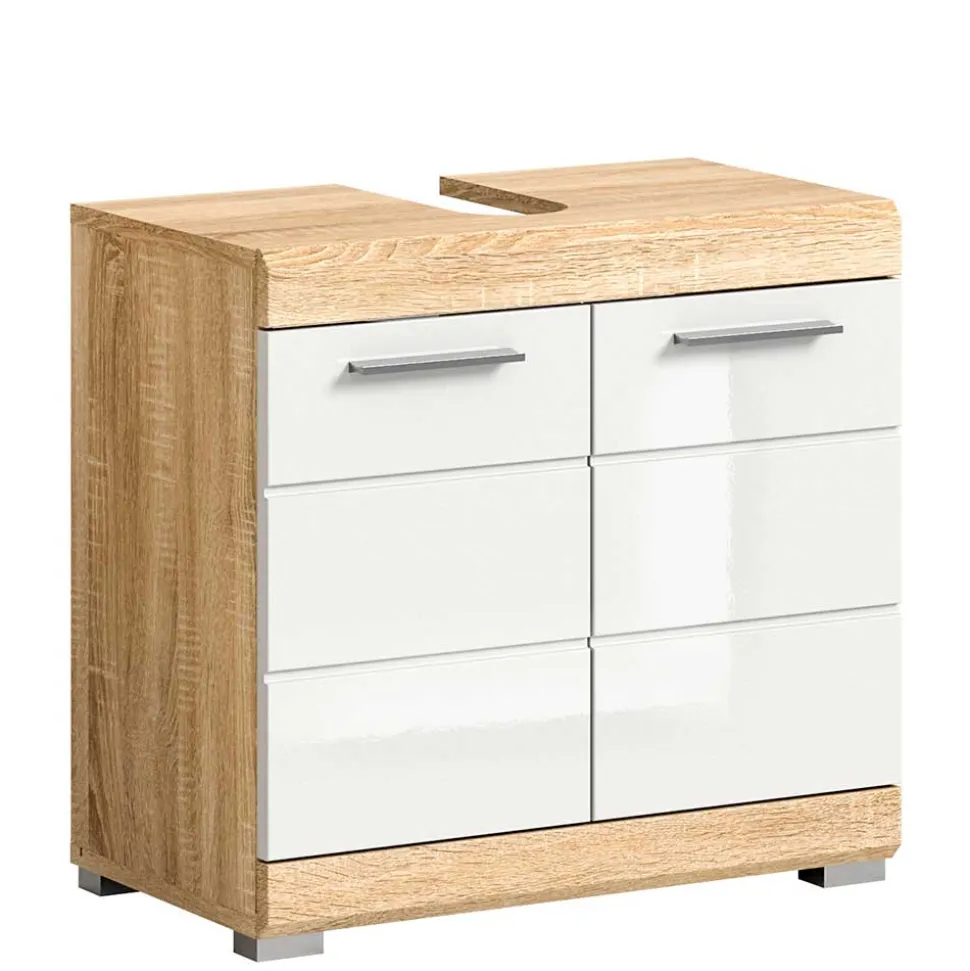 Badblock Möbelset modern - Calbanyara (dreiteilig)