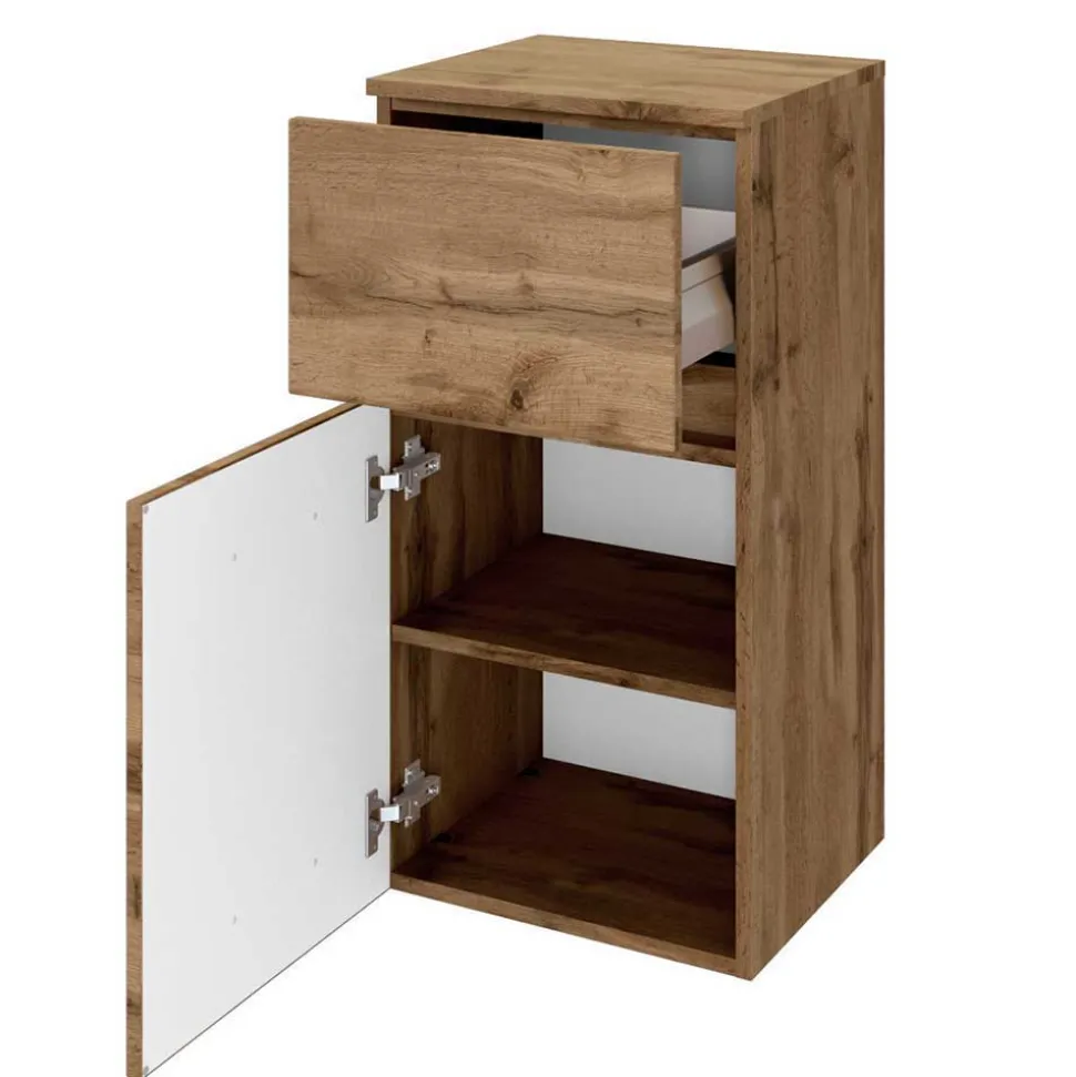 Badeinrichtung in Holzoptik Wildeiche - Neuzera (fünfteilig)