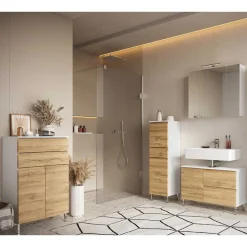 Badezimmer Ausstattung Möbel - Aspariavo (vierteilig)