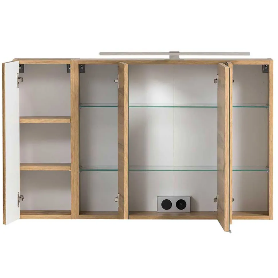 Badezimmer Ausstattung Schränke - Eight (dreiteilig)