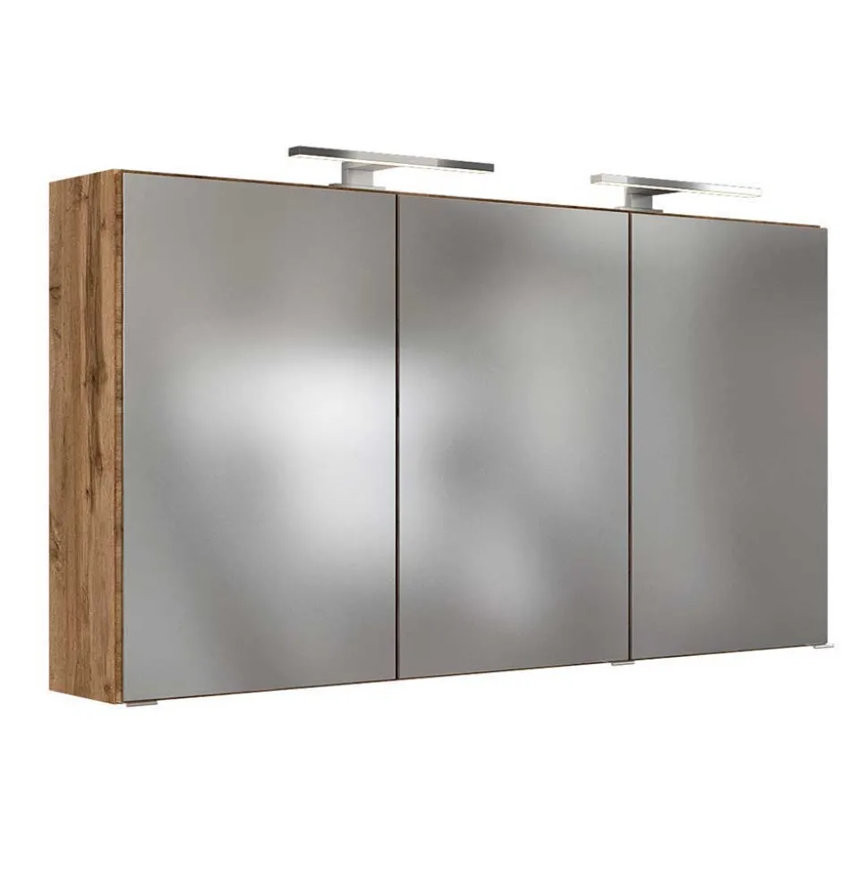 Badezimmer Doppel-Waschtisch & Schränke - Athrin (fünfteilig)