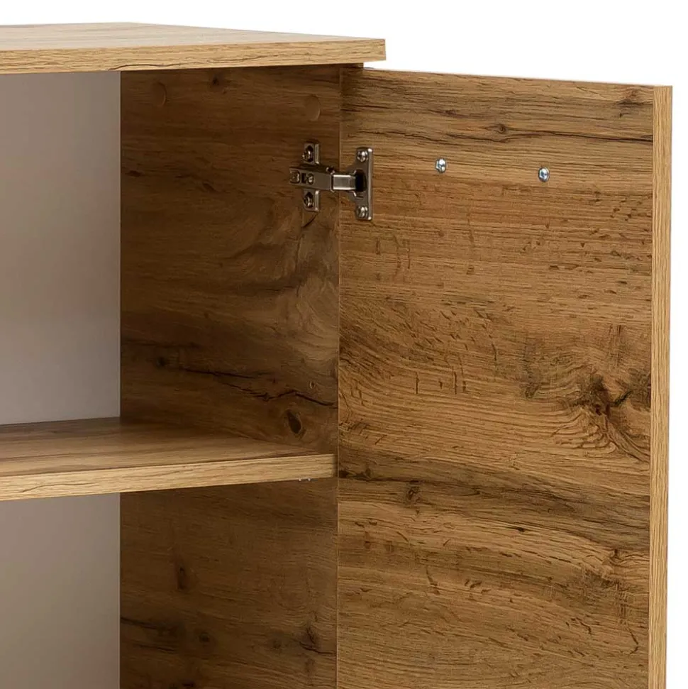 Badezimmer Highboard in Wildeiche Touchwood NB - Jessmi