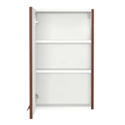 Badezimmer Hängeschrank in Dunkelrot - Exeler