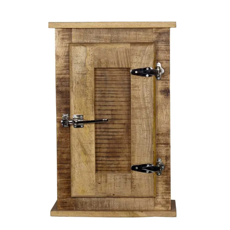 Badezimmer Hängeschränkchen Suennas aus Mangobaum Massivholz