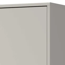 Badezimmer Hochschrank in Grau - Ancela