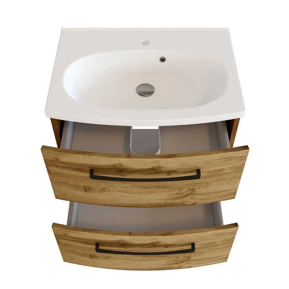 Badezimmer Möbel Einrichtung Set - Arazony (fünfteilig)