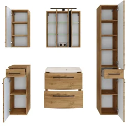 Badezimmer Möbel Einrichtung Set - Arazony (fünfteilig)