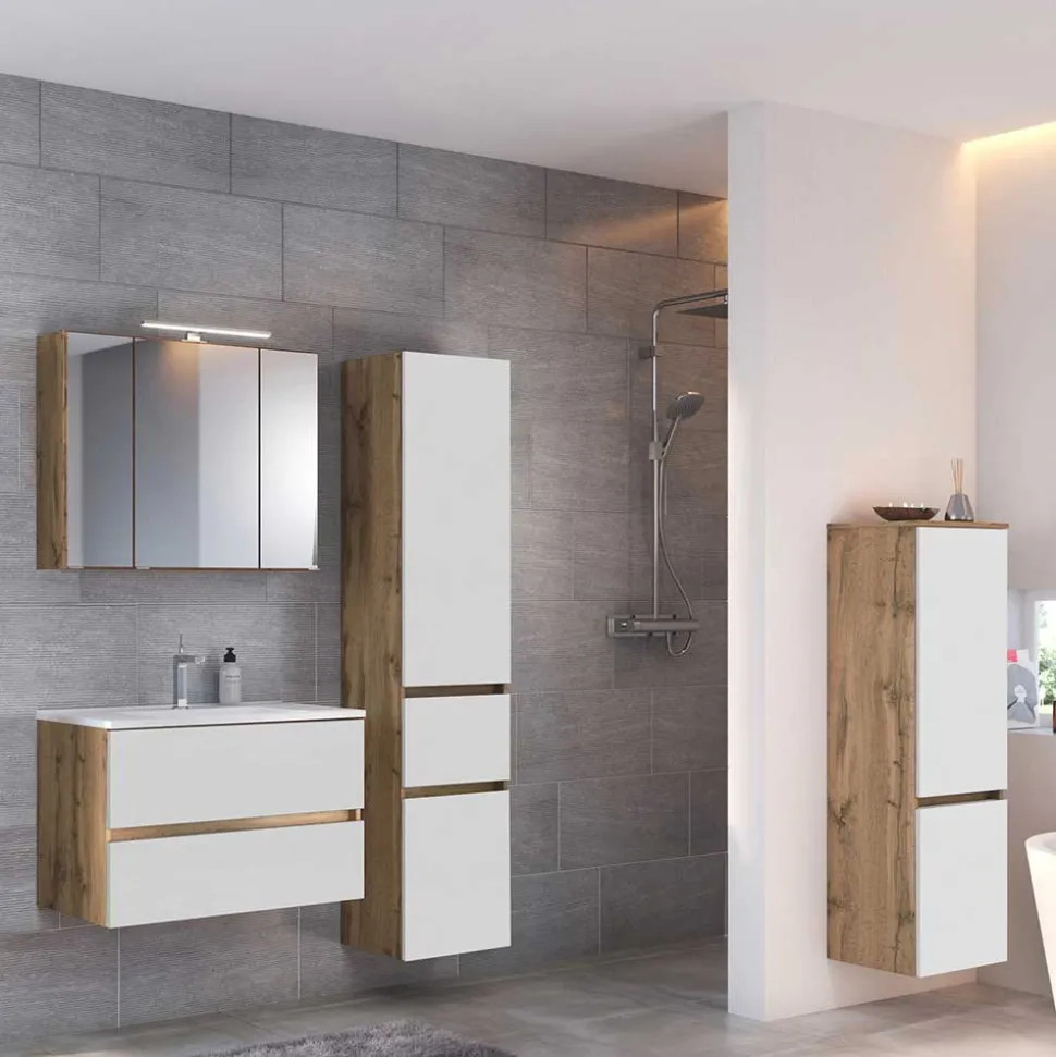 Badezimmer Möbel Set - Schränke - Maklesa (vierteilig)